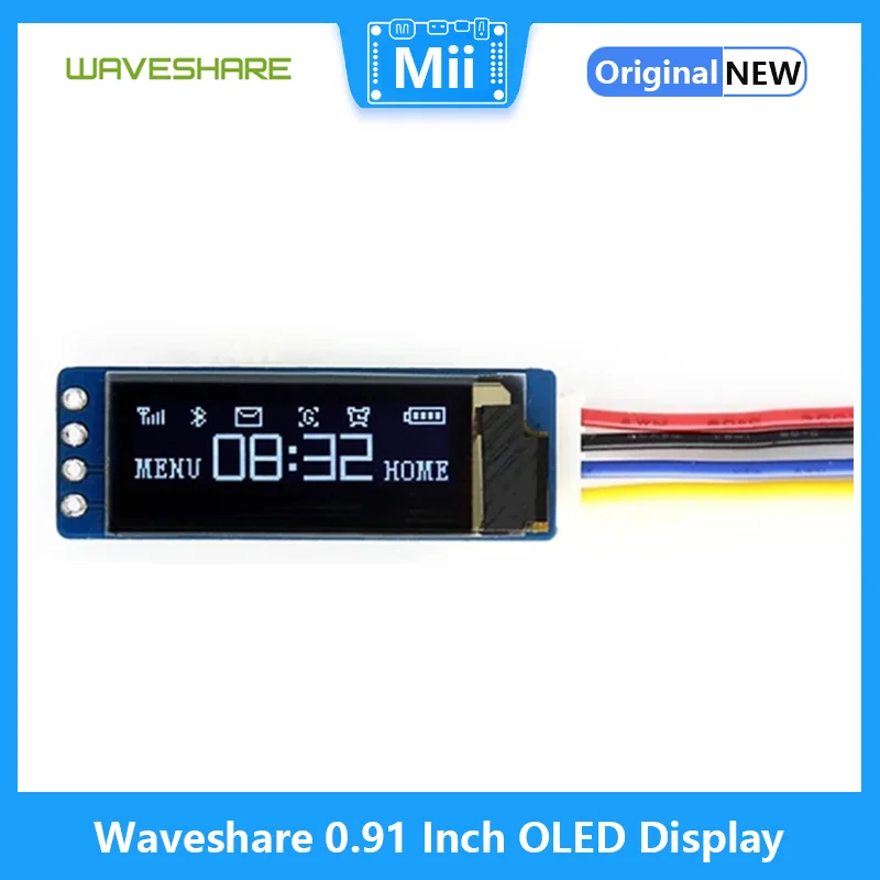 I2C Lcd Display - Waveshare 0.91 Inch OLED Display Module