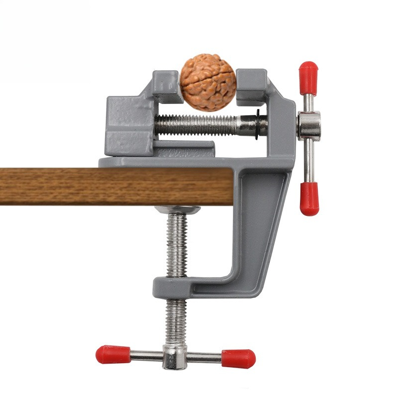 Diy Electronics Bench - Sturdy Mini Aluminum Bench Vise Adjustable