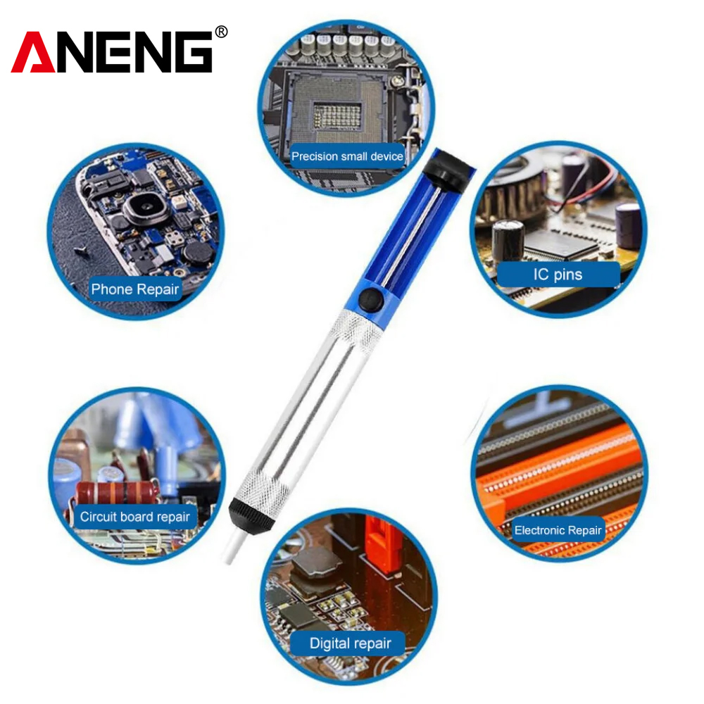 Diy Electronics Bench - ANENG Desoldering Pump Iron Desolder Weld