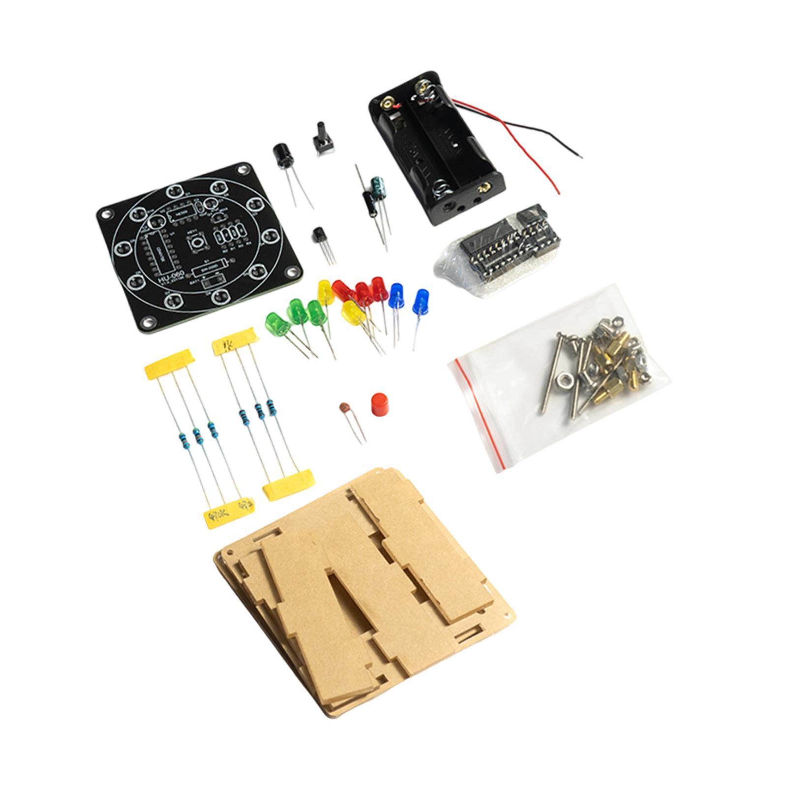 Diy Electronics Projects For Adults - DIY Electronic Lucky Fortune Wheel Kit