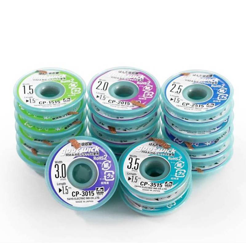 Smd Solder Paste - Original Goot Desoldering Solder Wick Braided