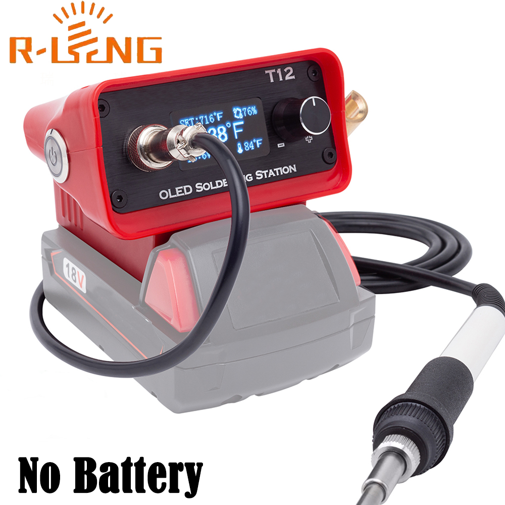 Useful Diy Electronics - OLED T12 Soldering Iron Station Adjustable