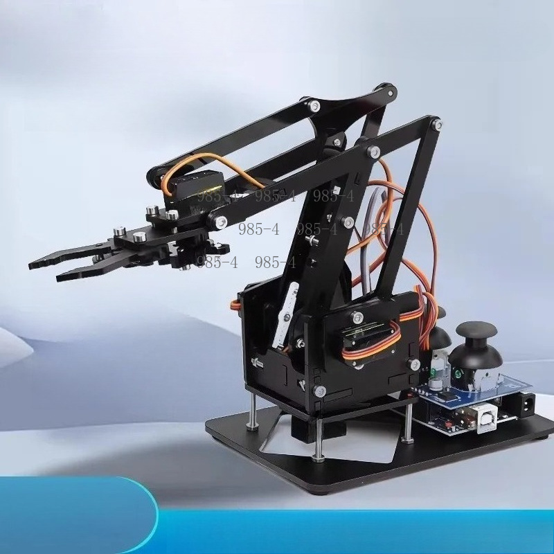Diy Electronics Projects For Students - Small Programmable Robotic Arm DIY Training