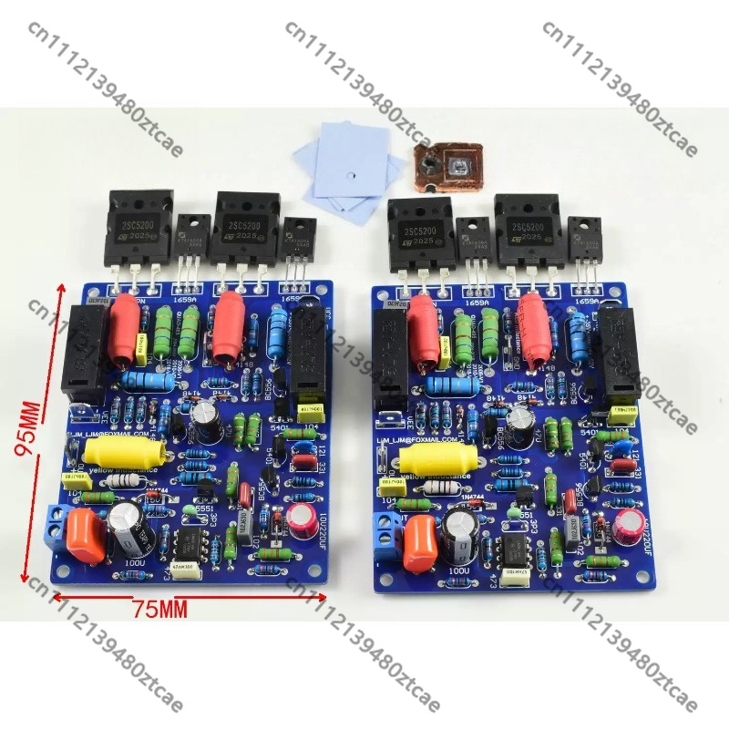 Diy Electronics Audio - Stereo Discrete Power Tube Audio Amplifier