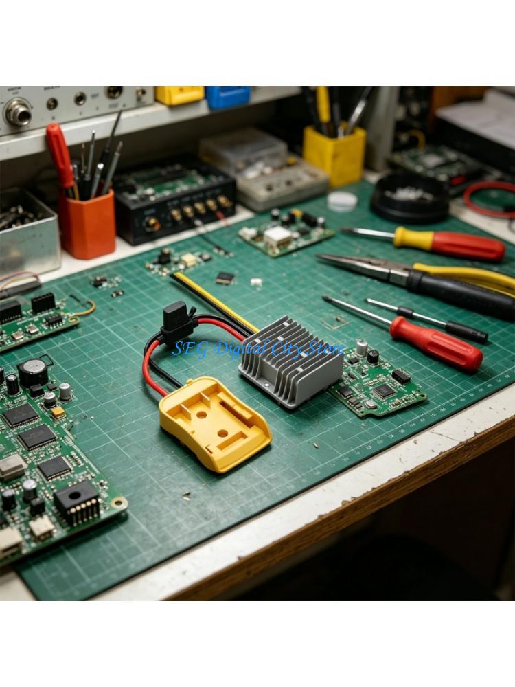 Diy Electronics Bench - U75B Wire 12V Battery Power Adapter,