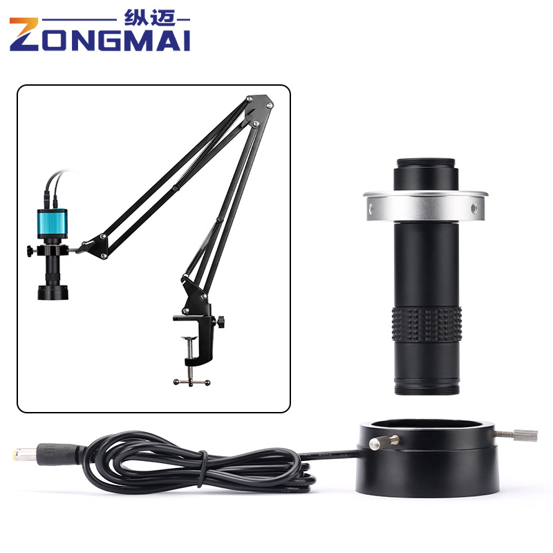 Smd Solder Paste - Adjustable Magnification 1-130X Zoom C Mount