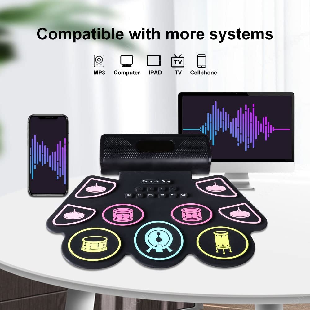Digital Drum Set Silicone Port - Diy Electronics Projects For Adults ulasan dan harga