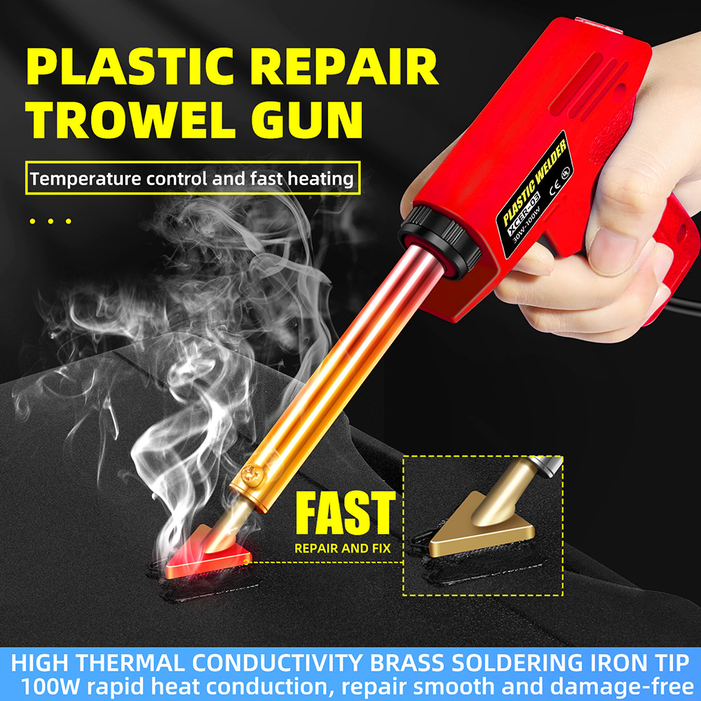 Hot Sell 2-in-1 Plastic Welder - Soldering Iron Kit ulasan dan harga