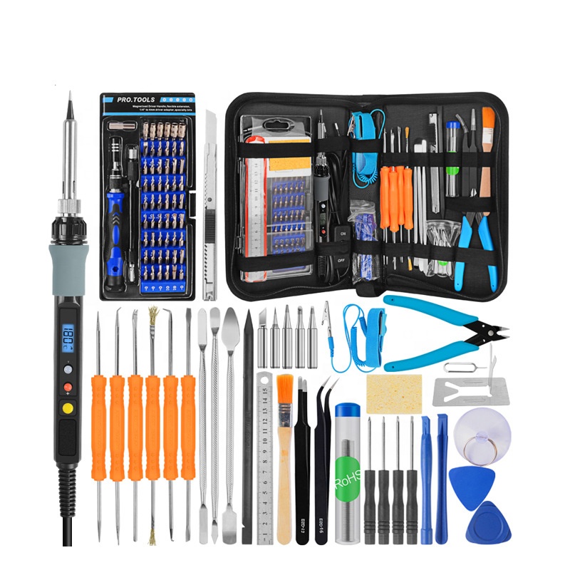 Digital Display Electric Solde - Soldering Iron Kit ulasan dan harga