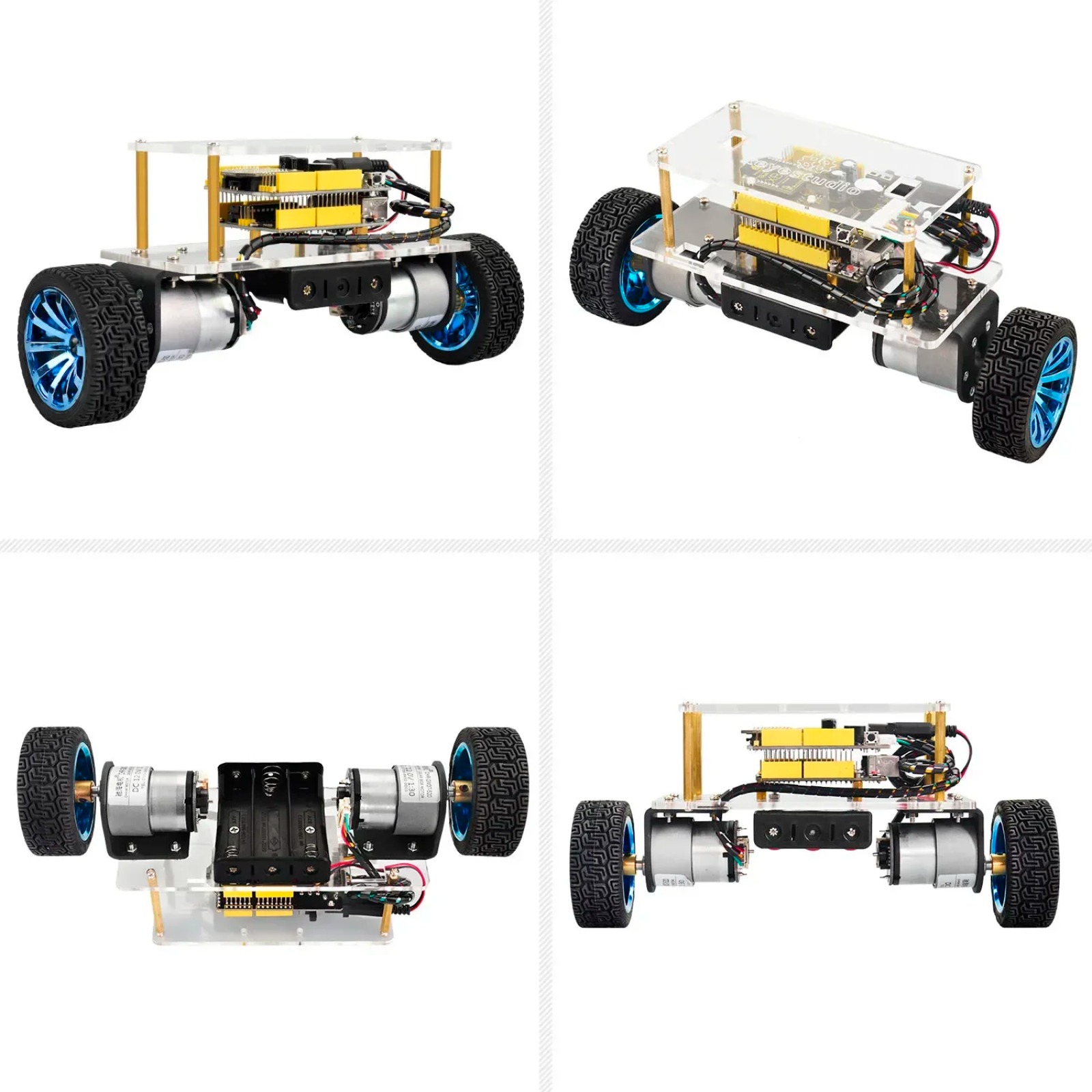 Self-Balancing Robot Car Kit f - Diy Electronics Projects For Kids ulasan dan harga