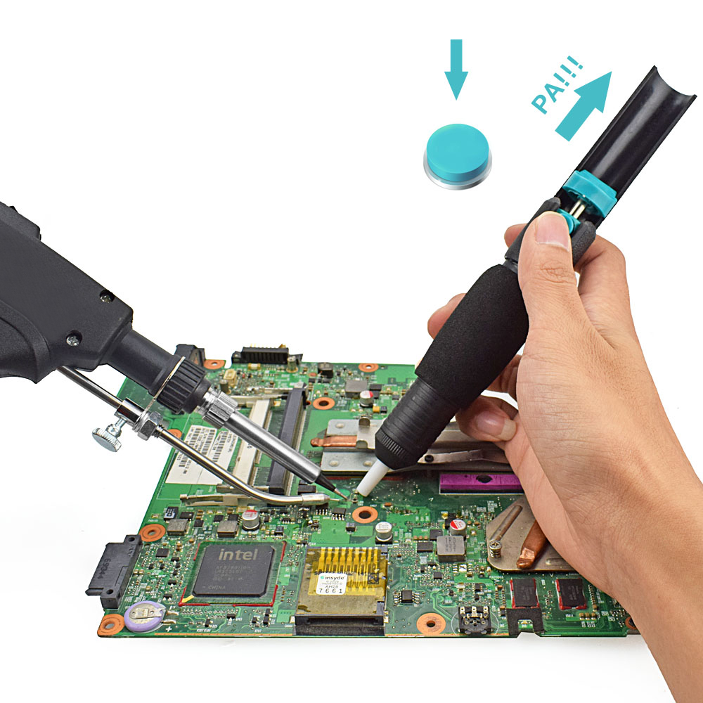 NEWACALOX Vacuum Desoldering P - Desoldering Pump Solder ulasan dan harga