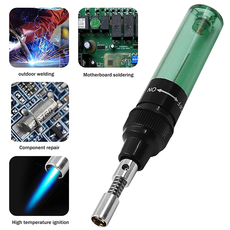 1PC Plastic Metal 1300℃ Butane - Diy Electronics Bench ulasan dan harga