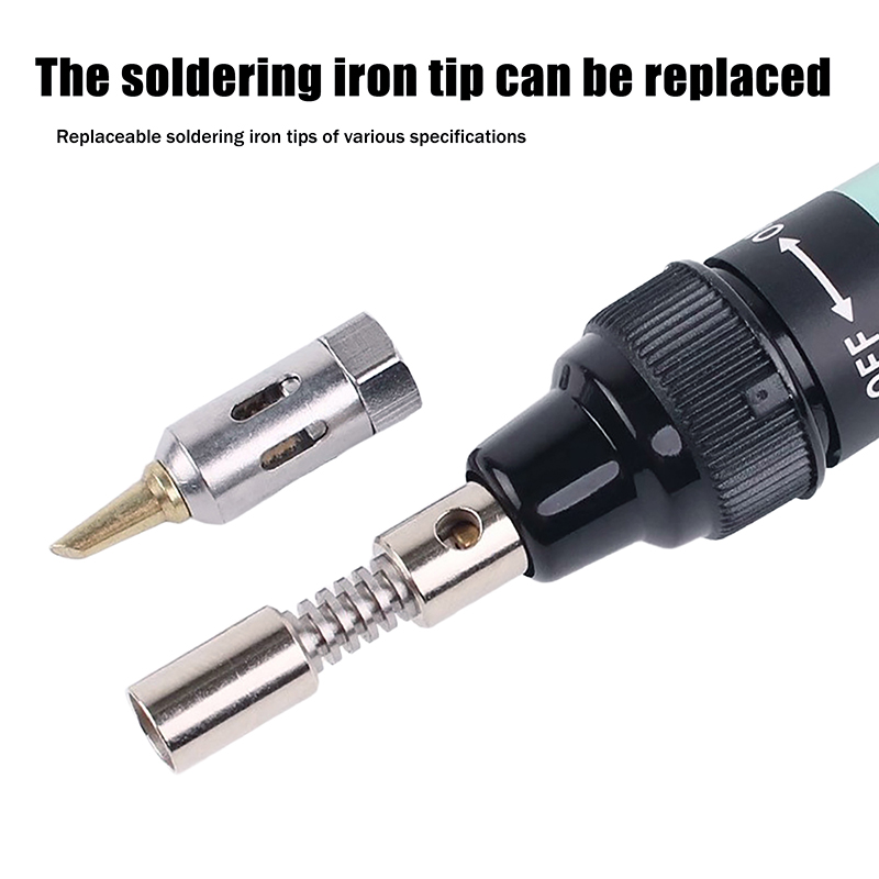1PC Plastic Metal 1300℃ Butane - Diy Electronics Bench ulasan dan harga