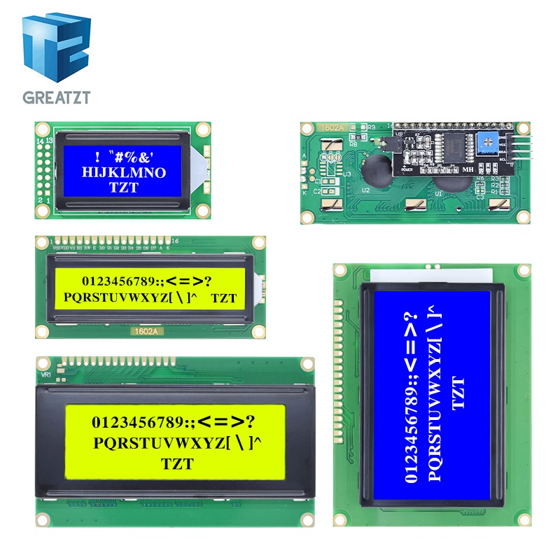 LCD Module Blue Green  Screen  - I2C Lcd Display ulasan dan harga