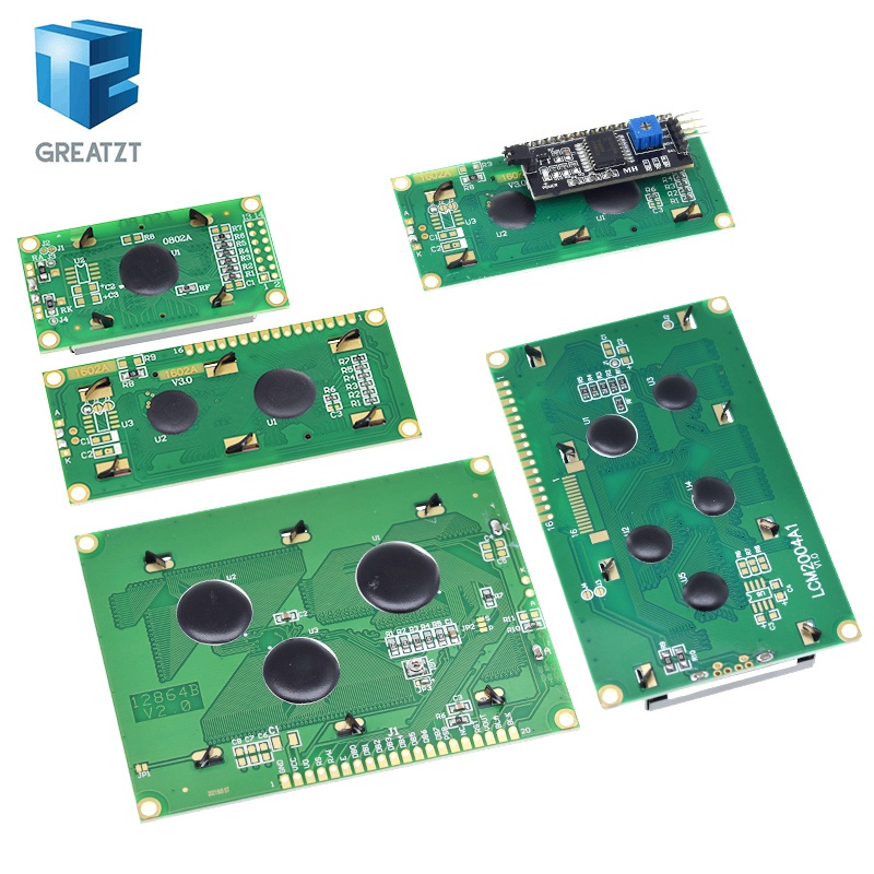 LCD Module Blue Green  Screen  - I2C Lcd Display ulasan dan harga