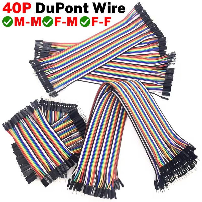 40Pin Dupont Cable Ribbon Jump - Diy Electronics Breadboard ulasan dan harga