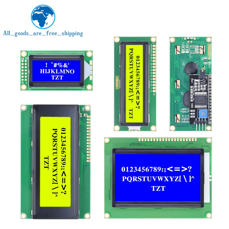 TZT LCD1602 LCD 1602 2004 1286 - I2C Lcd Display ulasan dan harga