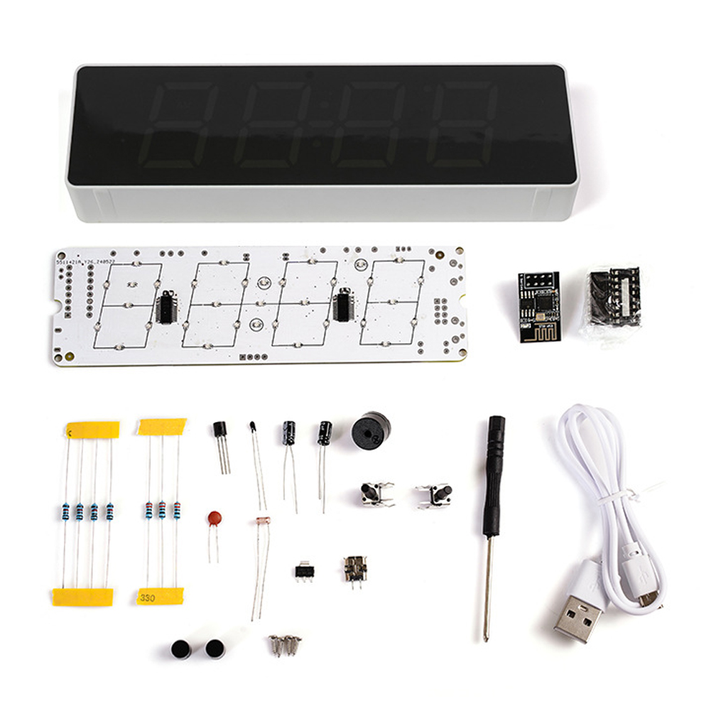 ESP8266 IoT Colorful WiFi Cloc - Useful Diy Electronics ulasan dan harga