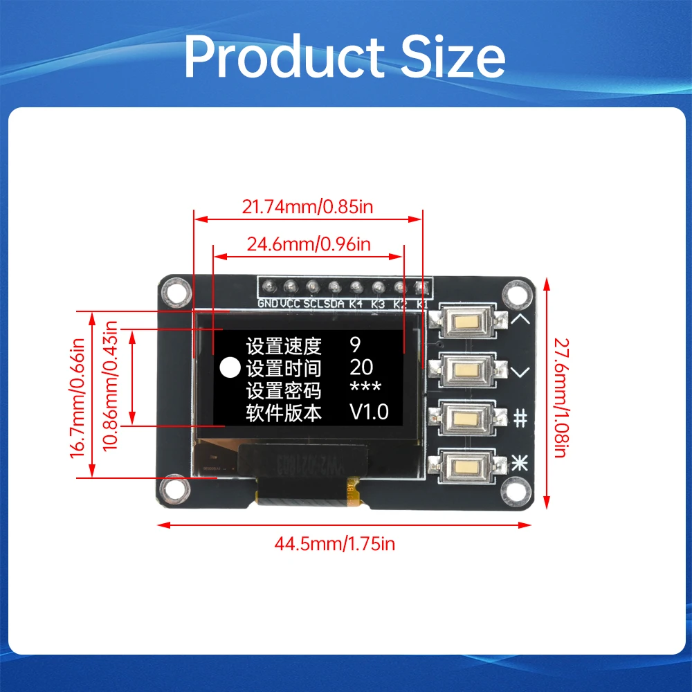 for Arduino 0.96 inch OLED Dis - I2C Lcd Display ulasan dan harga