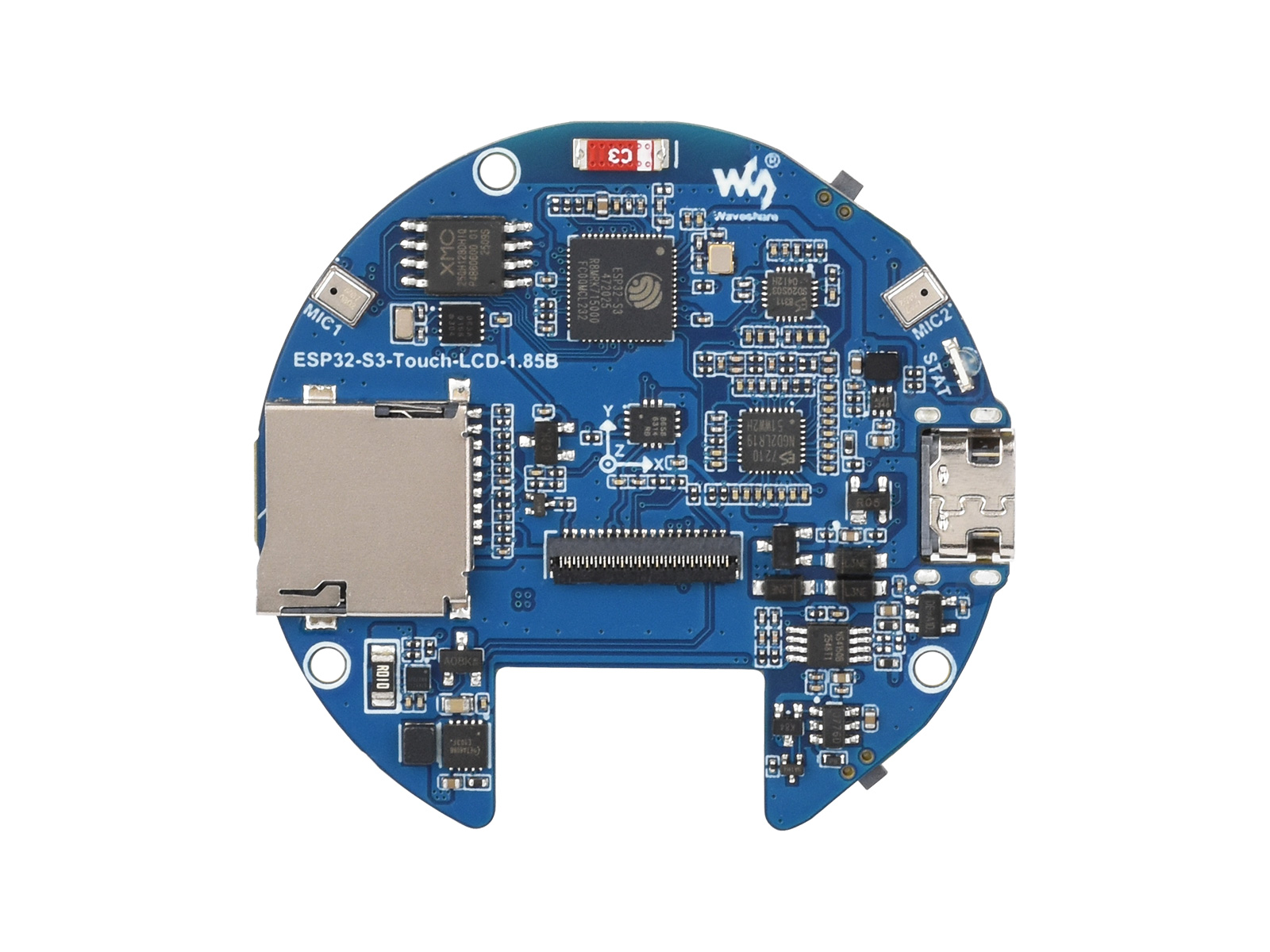 ESP32-S3 1.85inch LCD Capaciti - Diy Electronic ulasan dan harga