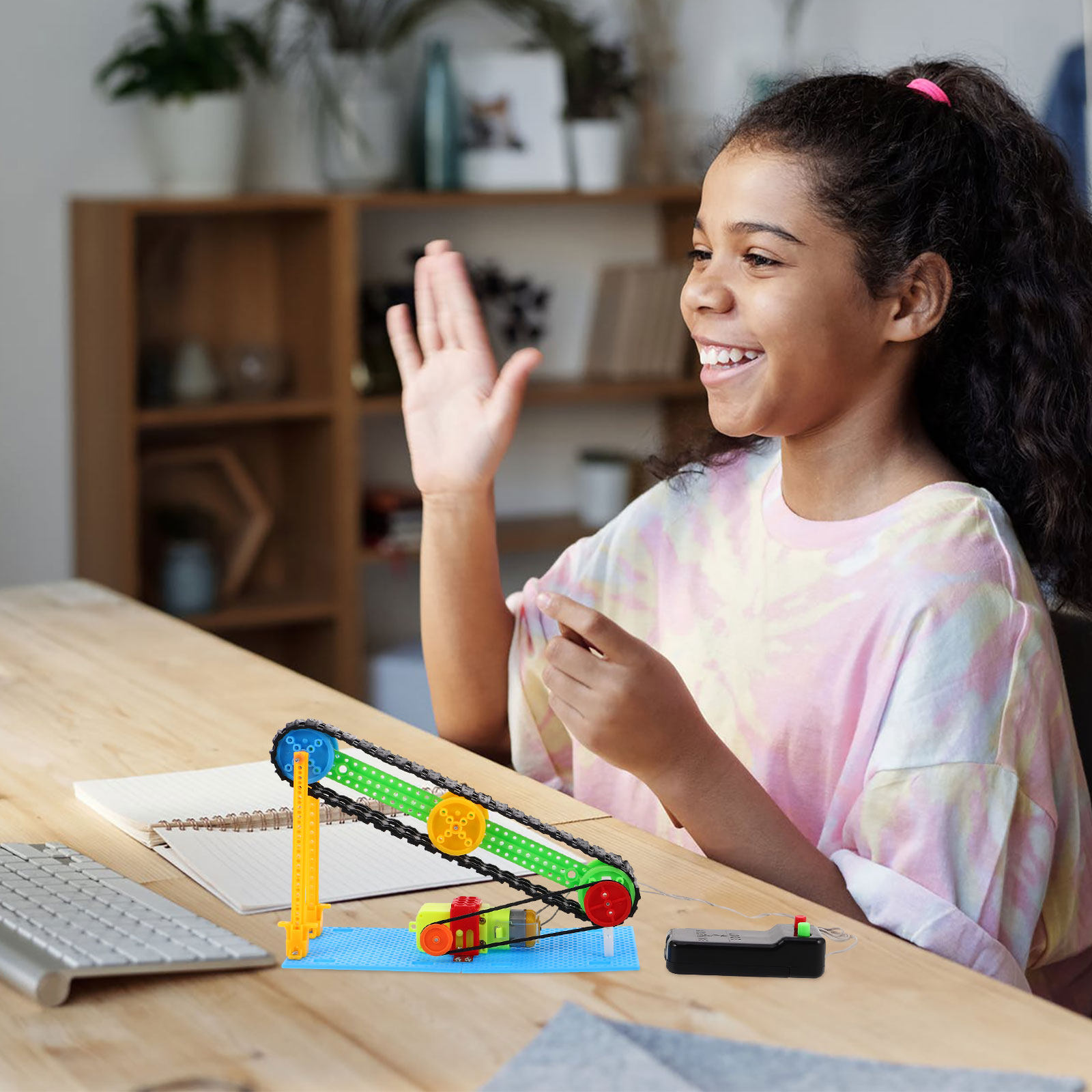 Stem Electric Conveyor Belt Ki - Diy Electronics Projects For Kids ulasan dan harga
