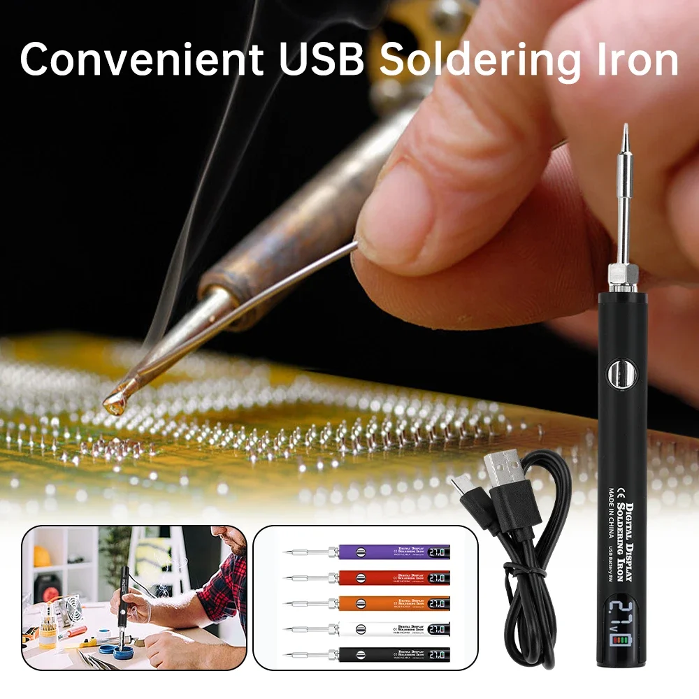 510 Smart Soldering Iron Kit A - Diy Electronics Bench ulasan dan harga