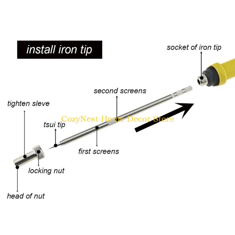 92MF T12 Welding Handle High T - Useful Diy Electronics ulasan dan harga