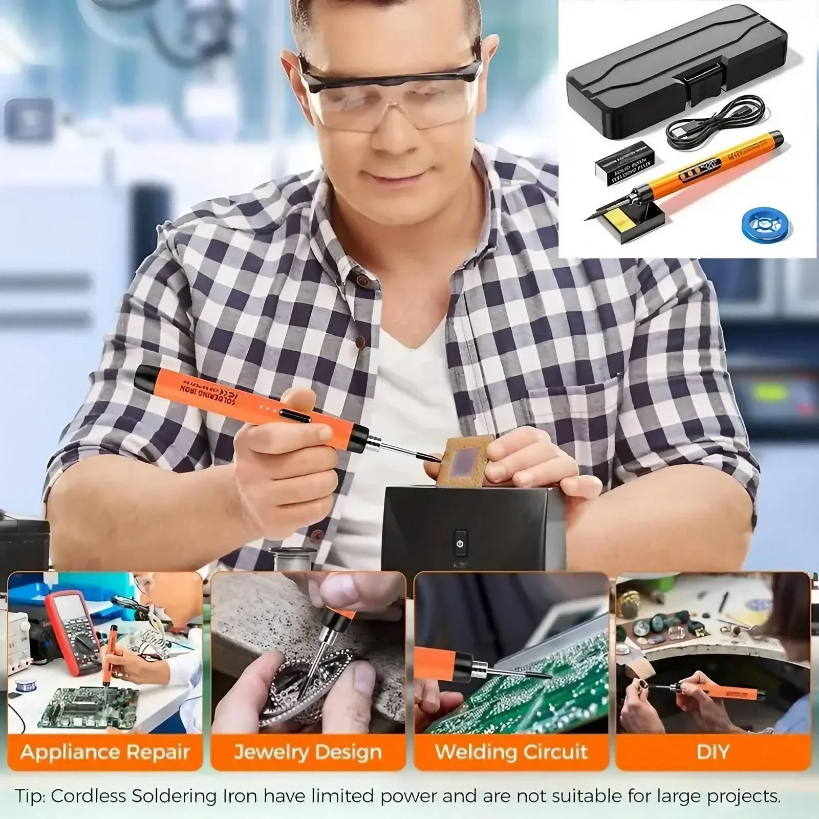 Precision Rechargeable Mini So - Diy Electronics Bench ulasan dan harga