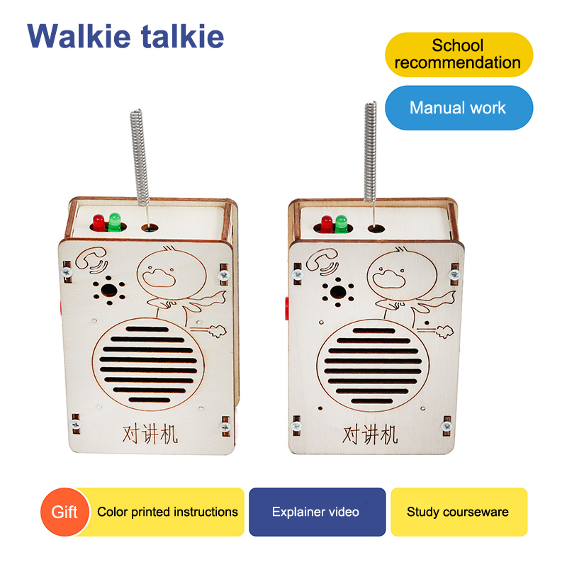 DIY Electronics Walkie Talkie  - Diy Electronics Projects For Kids ulasan dan harga