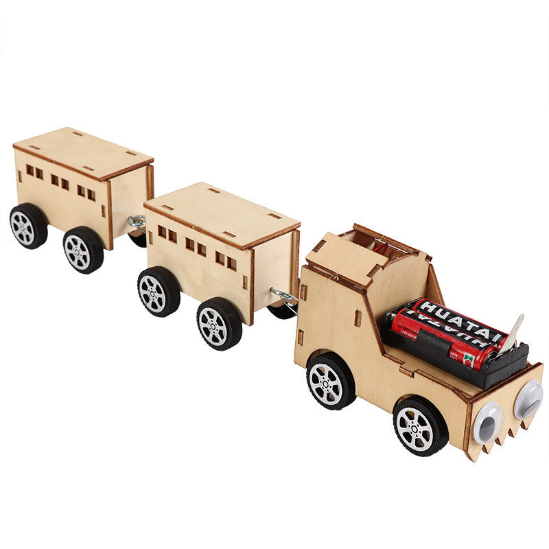 DIY Kit Toys Wooden Train Elec - Diy Electronics Projects For Kids ulasan dan harga