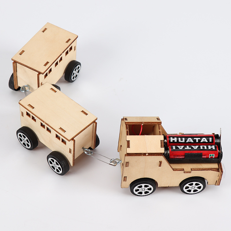 DIY Kit Toys Wooden Train Elec - Diy Electronics Projects For Kids ulasan dan harga
