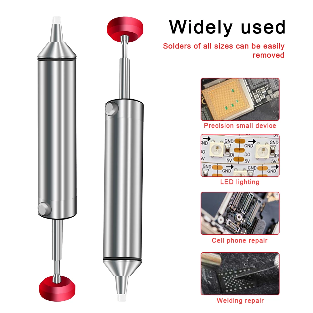 Aluminum Powerful Desoldering  - Desoldering Pump Solder ulasan dan harga