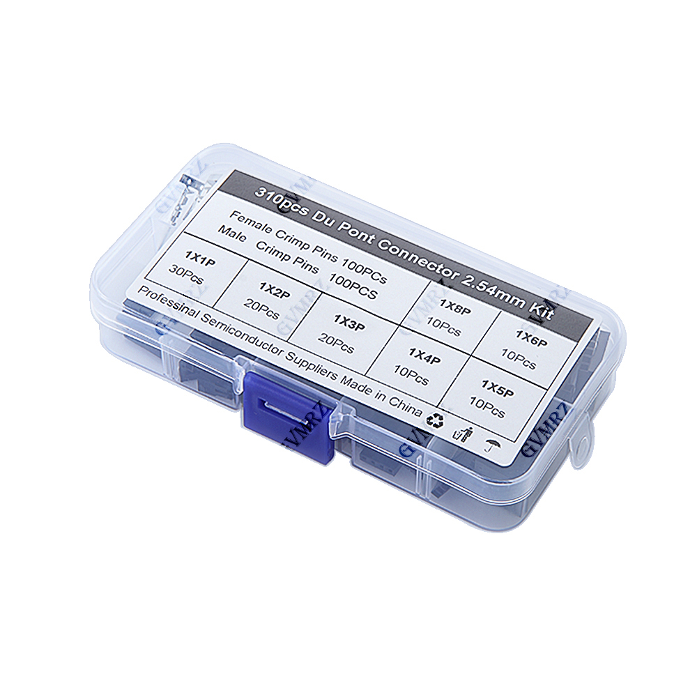 310PCS/BOX 2.54mm Male+Female  - Useful Diy Electronics ulasan dan harga