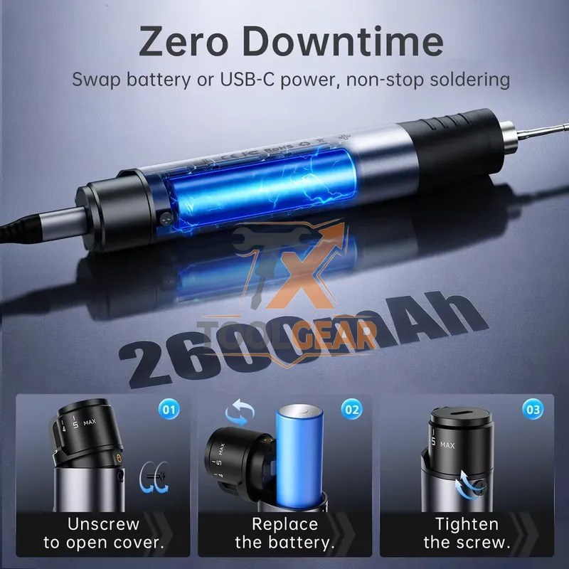 2026hotsale* HS-03 Cordless So - Soldering Iron Kit ulasan dan harga