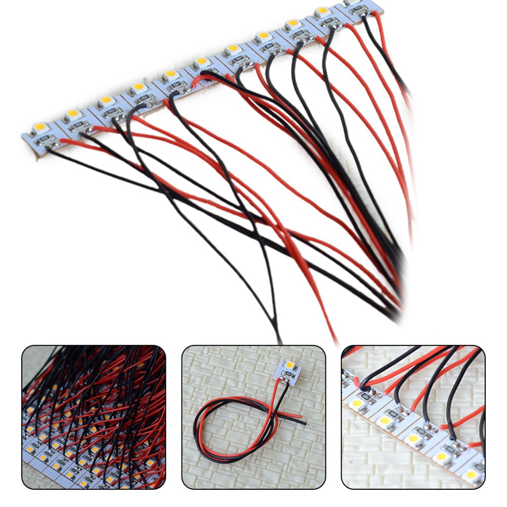 5/10/20pcs 3528 SMD Lamp Wired - Smd Solder Paste ulasan dan harga