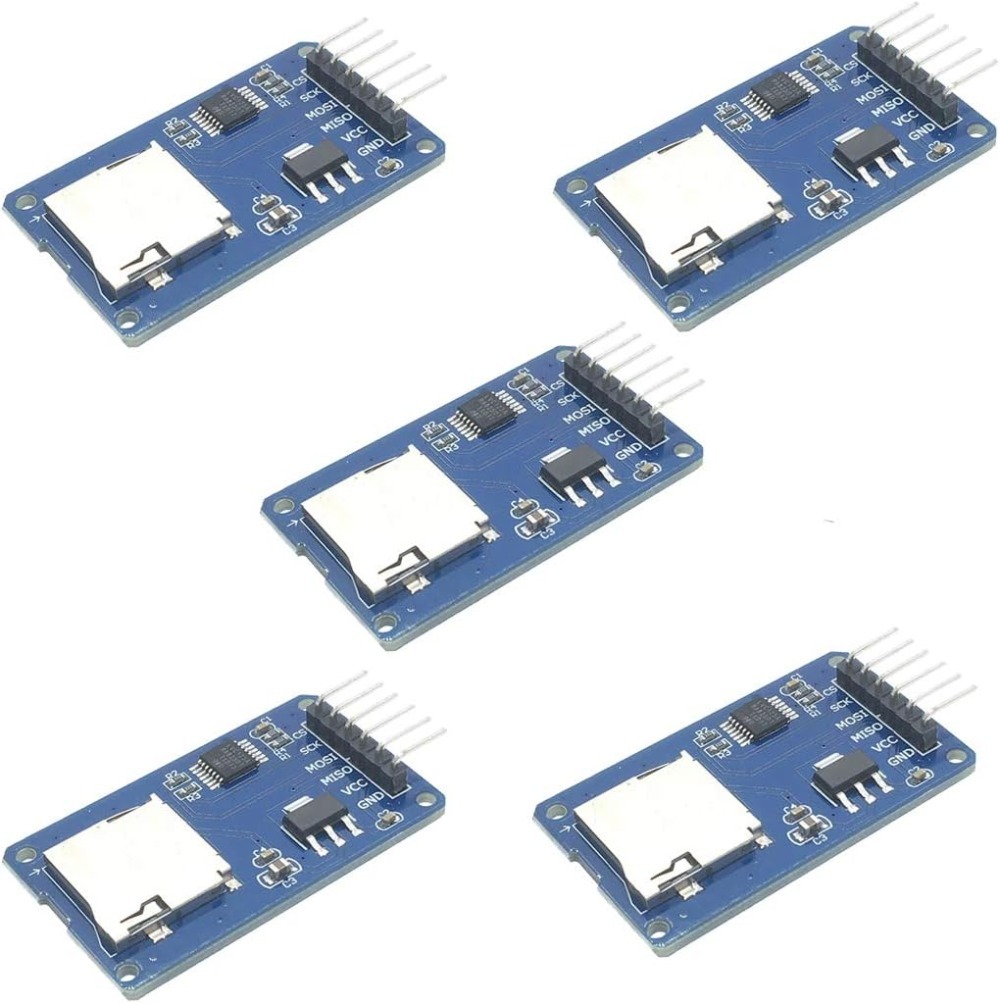 6 - pin SPI Micro SD TF Card A - Sd Card Module Spi ulasan dan harga