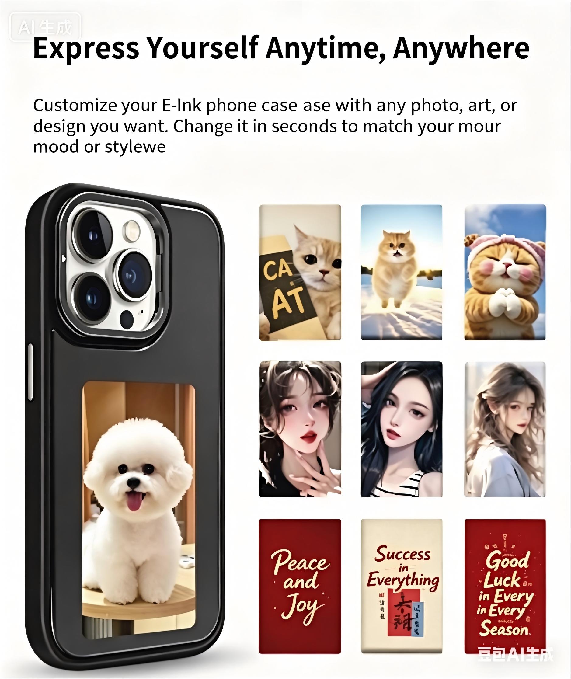 NFC Smart E-ink Phone Case DIY - Diy Electronic ulasan dan harga