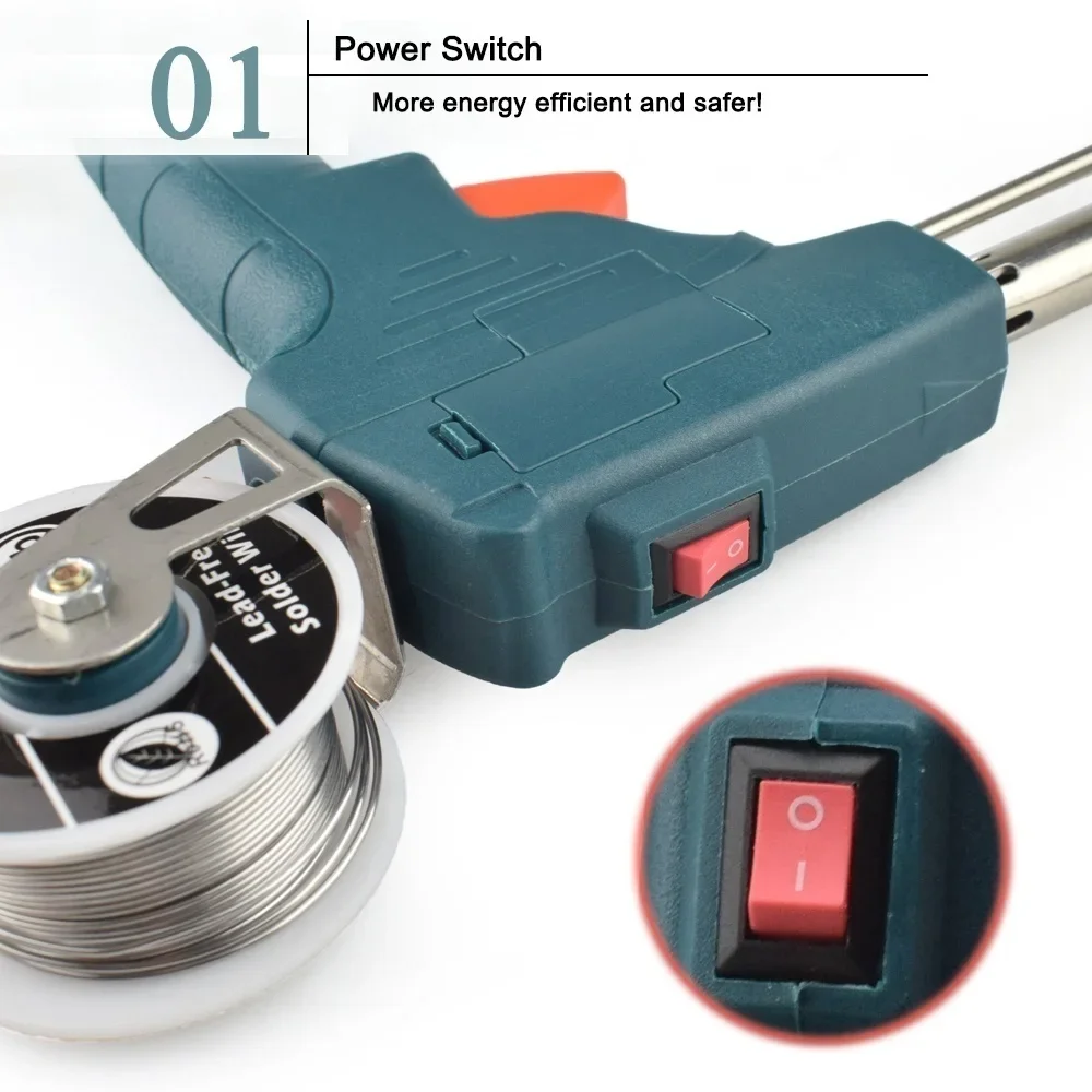Electric Soldering Iron Gun Ki - Diy Electronics Bench ulasan dan harga
