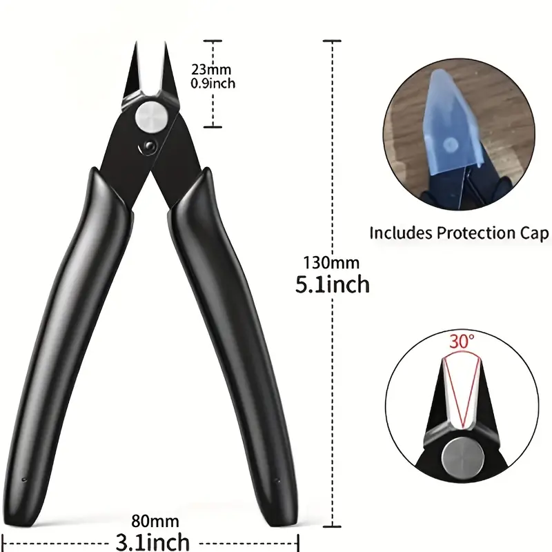 5-Inch Precision Wire Cutters  - Useful Diy Electronics ulasan dan harga