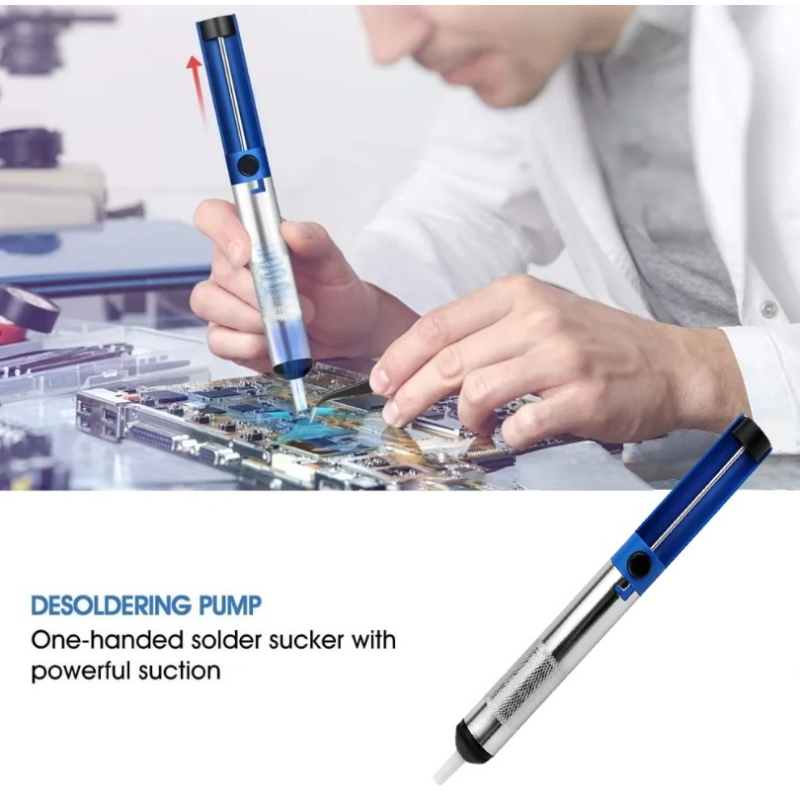 Semi Aluminum Solder Desolderi - Desoldering Pump Solder ulasan dan harga