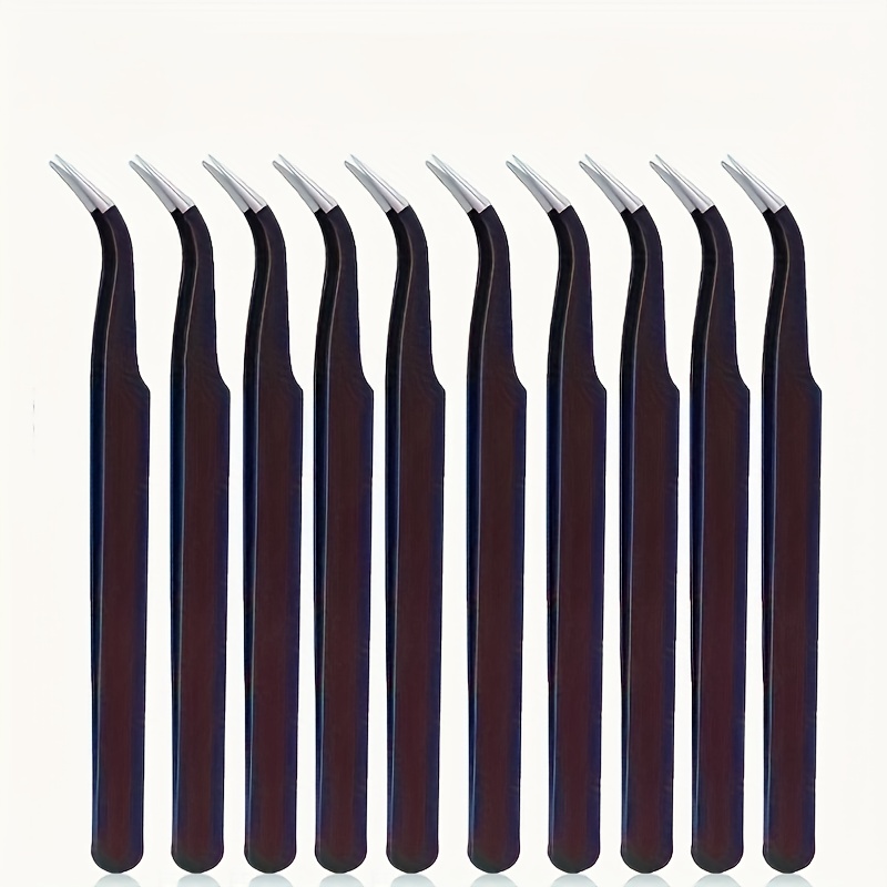 5/10pcs Stainless Steel Curved - Useful Diy Electronics ulasan dan harga