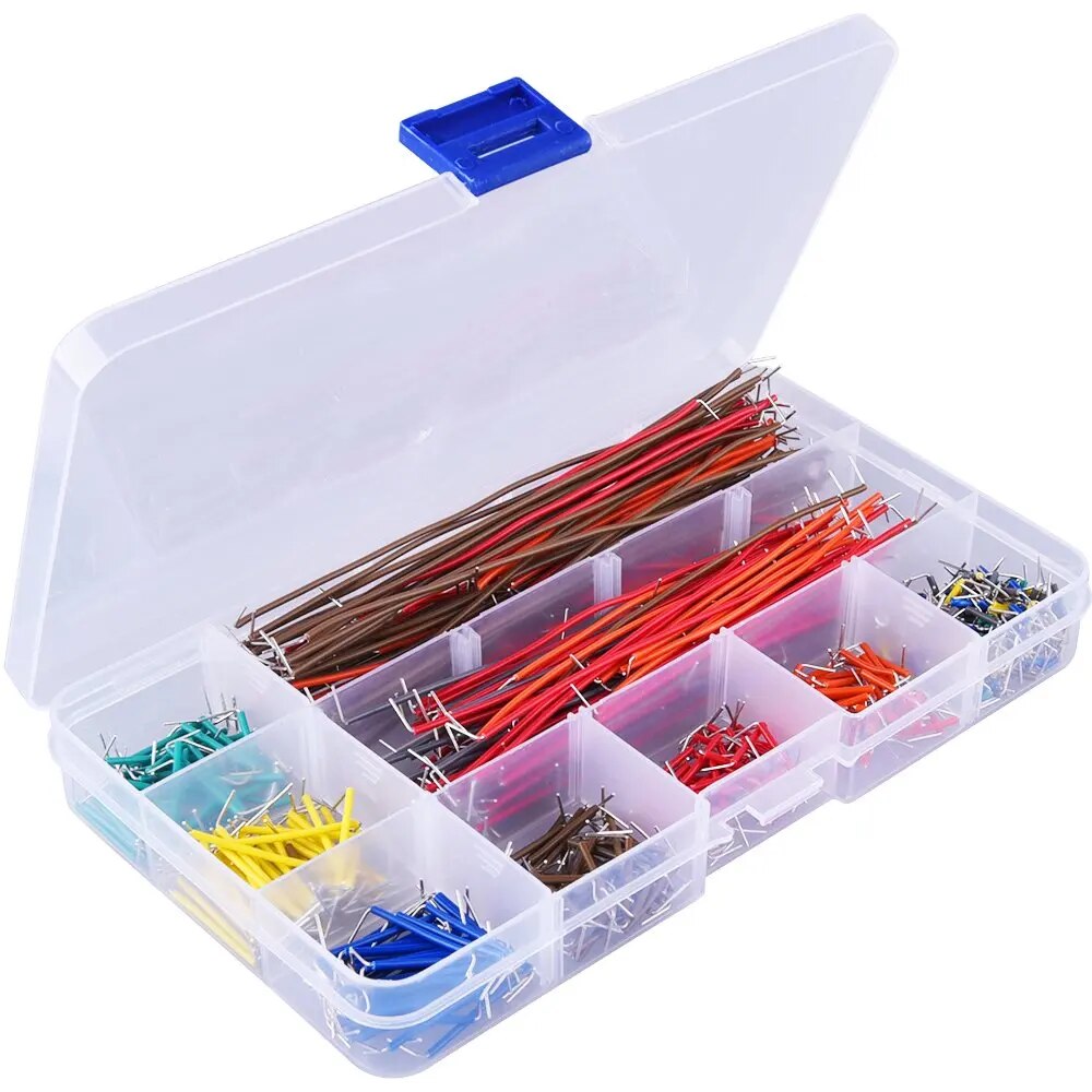 560 Pieces Jumper Wire Kit 14  - Diy Electronics Breadboard ulasan dan harga