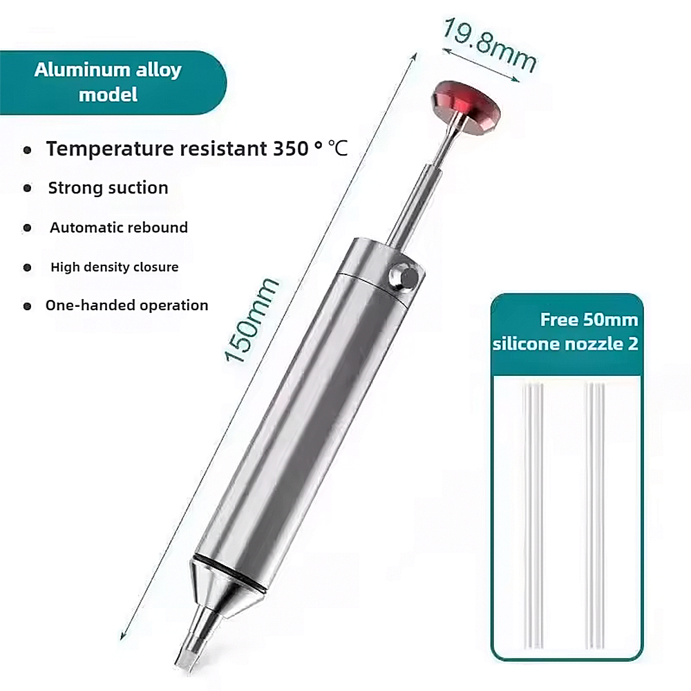 Aluminum Desoldering Pump Suct - Desoldering Pump Solder ulasan dan harga