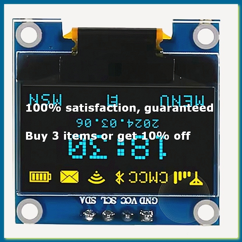 0.96 Inch OLED Display Screen  - I2C Lcd Display ulasan dan harga