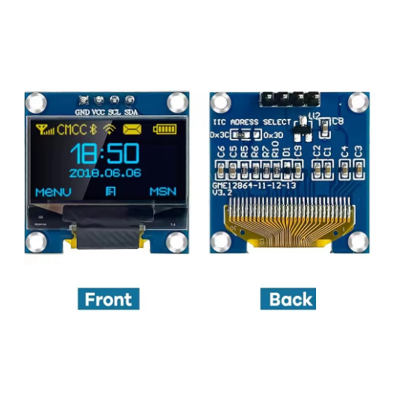 0.96 Inch OLED Display Screen  - I2C Lcd Display ulasan dan harga