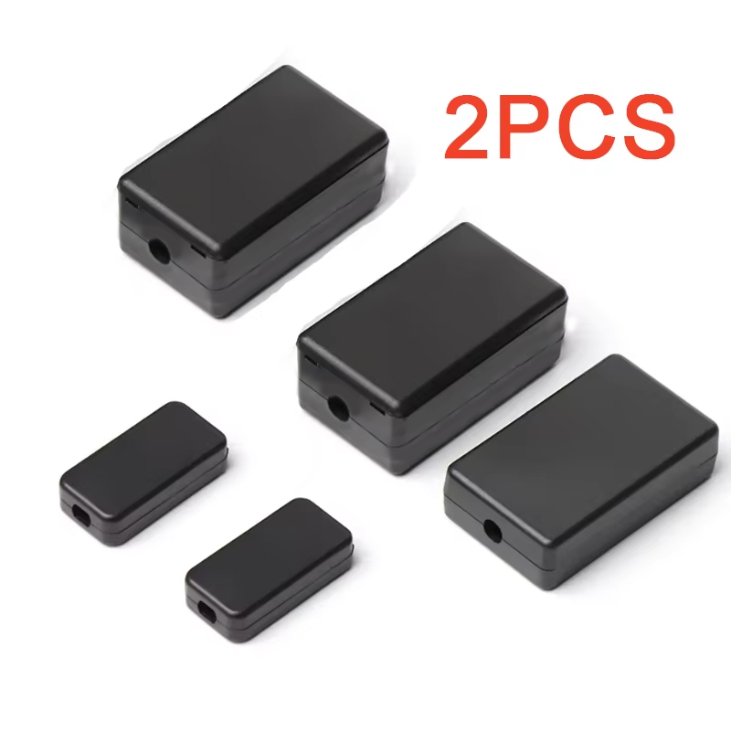 2PCS Plastic Waterproof Black  - Diy Electronics Supplies ulasan dan harga