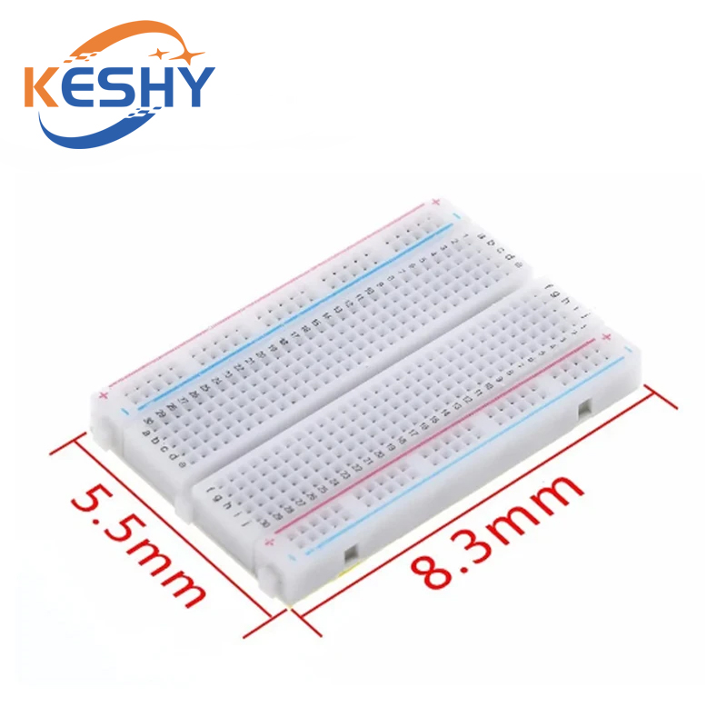 400 Tie Points Solderless PCB  - Diy Electronics Breadboard ulasan dan harga