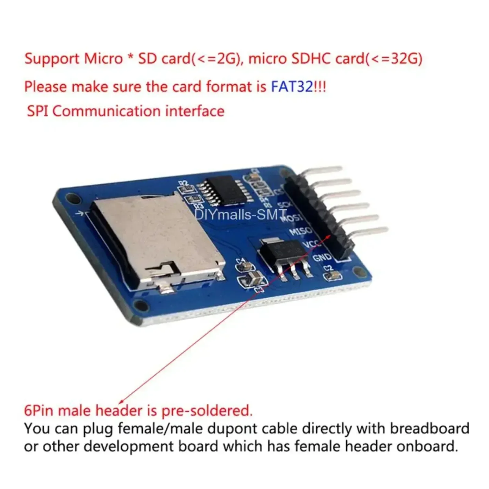 5PCS Micro SD Card Module With - Sd Card Module Spi ulasan dan harga