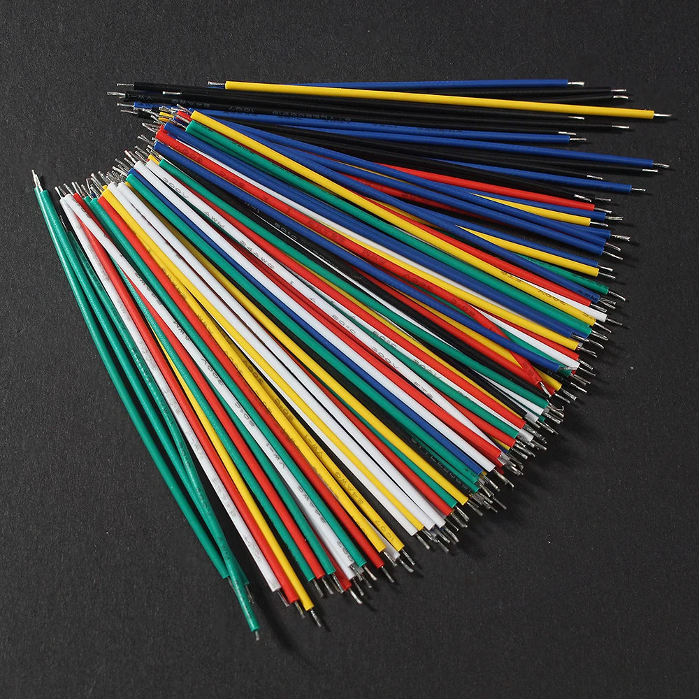 120PCS 24AWG/26AWG Tinned Copp - Diy Electronics Breadboard ulasan dan harga