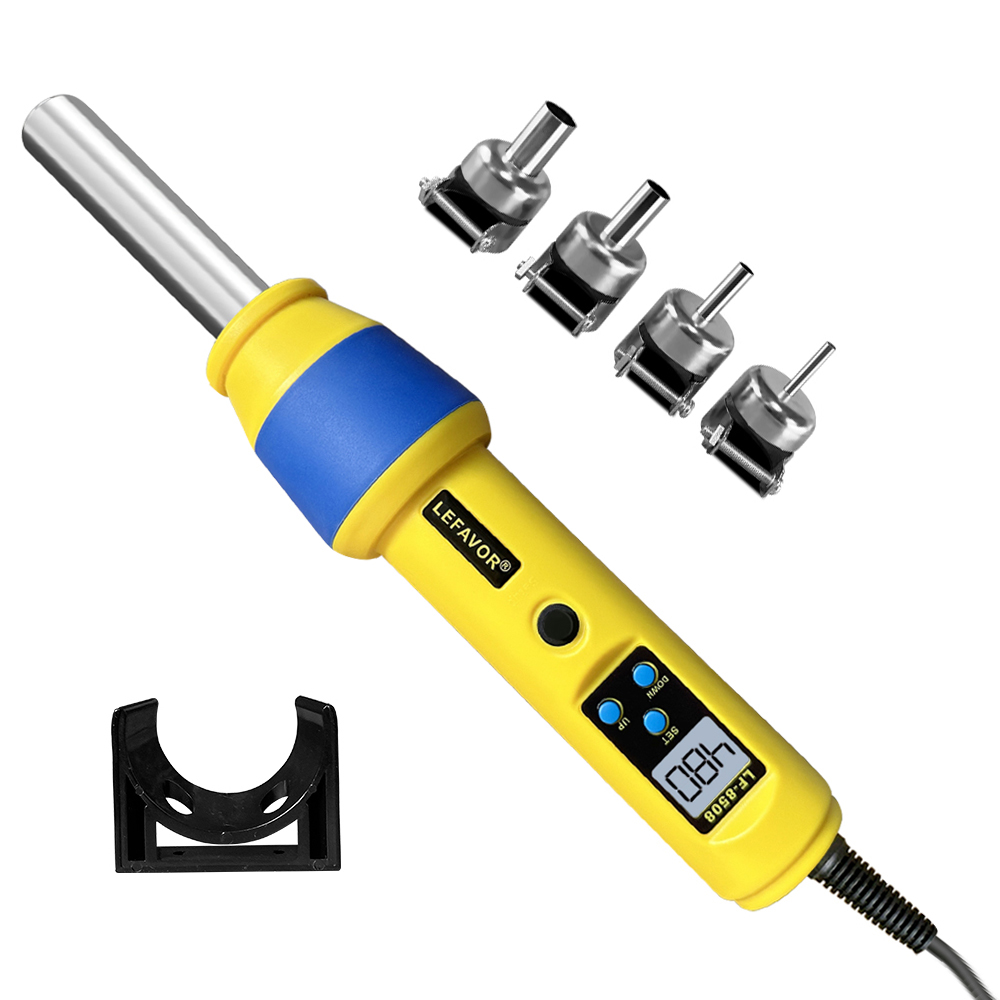 LCD Digital Heat Hot Air Gun D - Smd Solder Paste ulasan dan harga